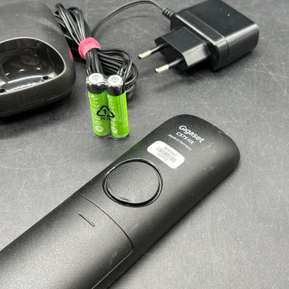 Gigaset C570HX DECT-Handset - Schwarz mit Anrufbeantworter & neuen Akkus – Bild 2