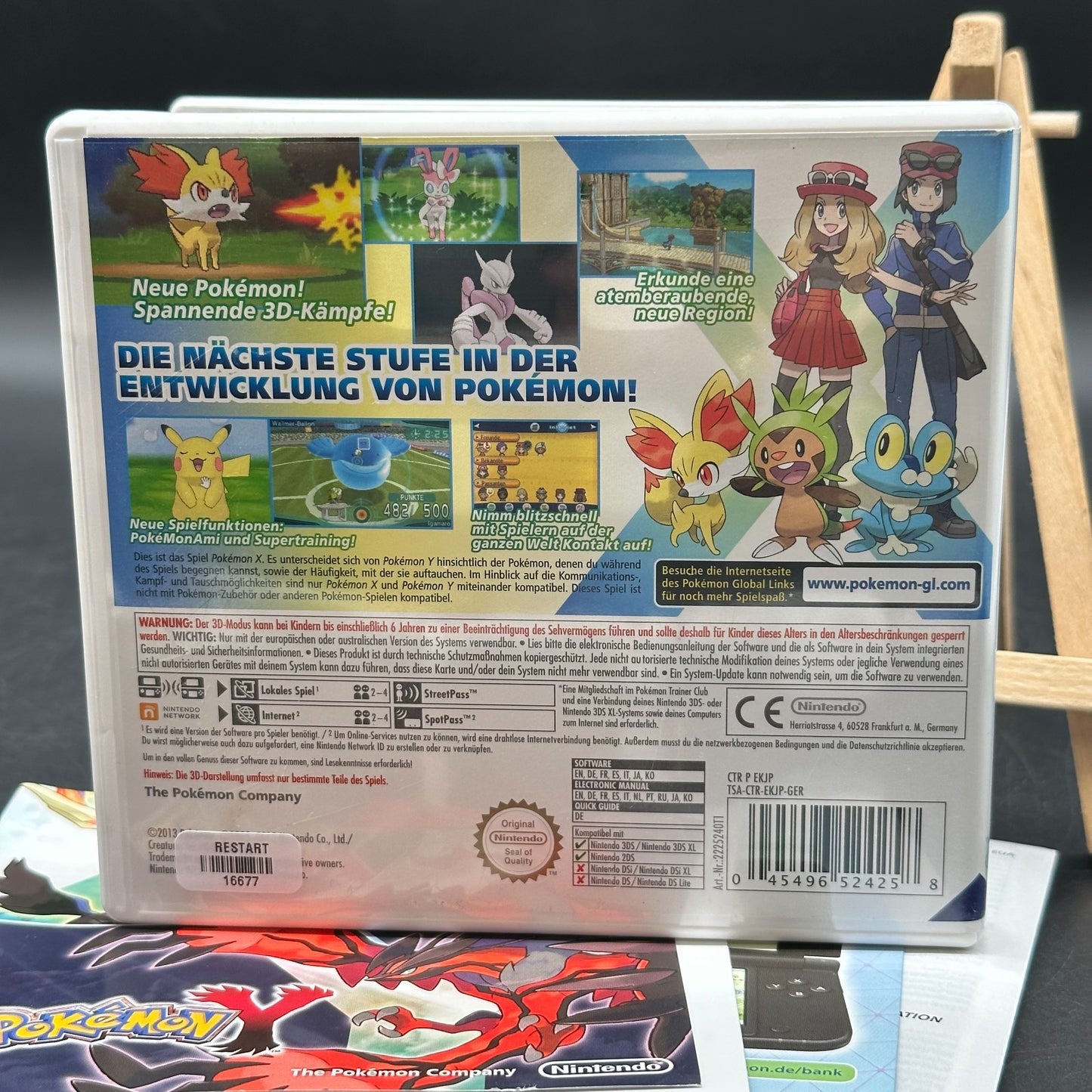 Pokémon X (Nintendo 3DS)