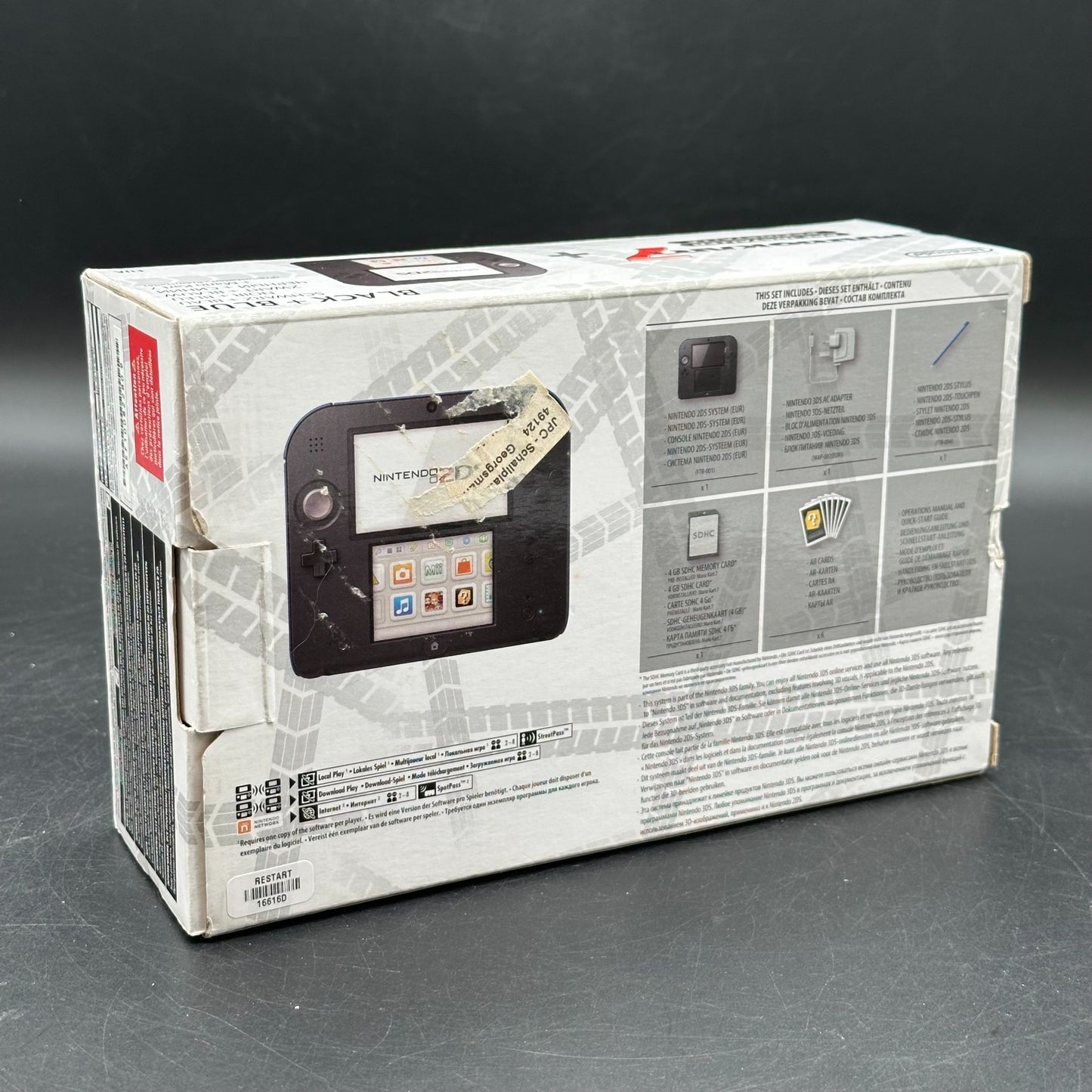 Nintendo 2DS Handheld-Konsole Mario Kart 7 Edition Spielekonsole in OVP