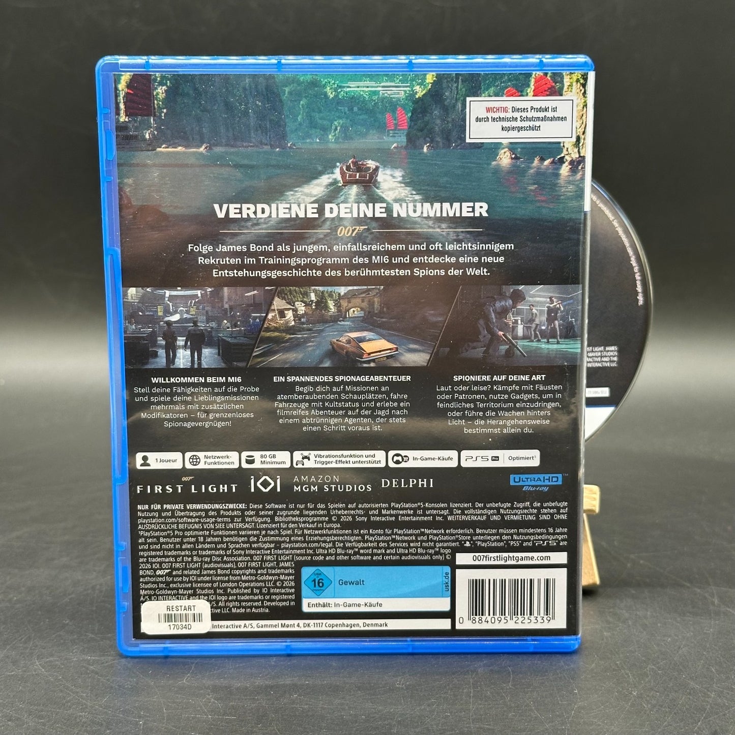 James Bond: 007 First Light (PlayStation 5, PS5)