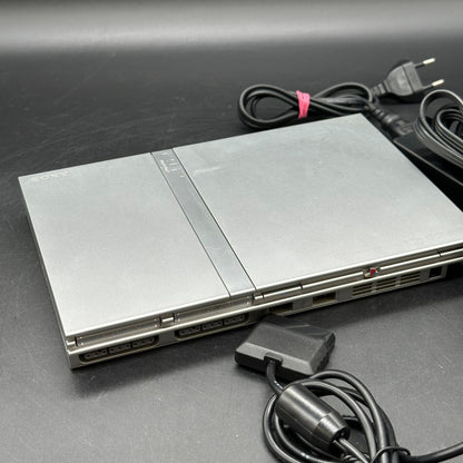 Sony Playstation 2 PS2 Silber Konsole Slim inkl. Controller