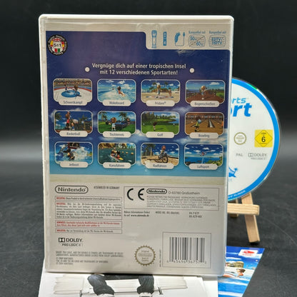 Wii Sports Resort – Nintendo Wii Spiel mit OVP – guter Zustand