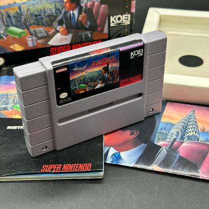 Aerobiz in OVP (Super Nintendo, SNES) SNES US