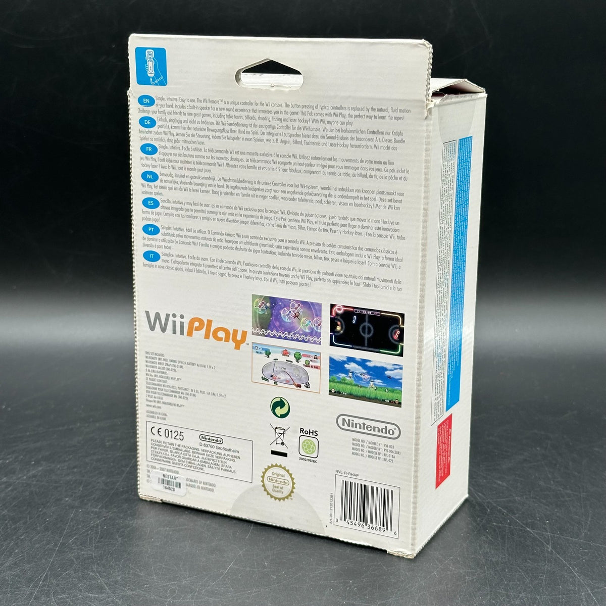 Wii Play - Bundle inkl. Handbuch & Wii Mote (Nintendo Wii)