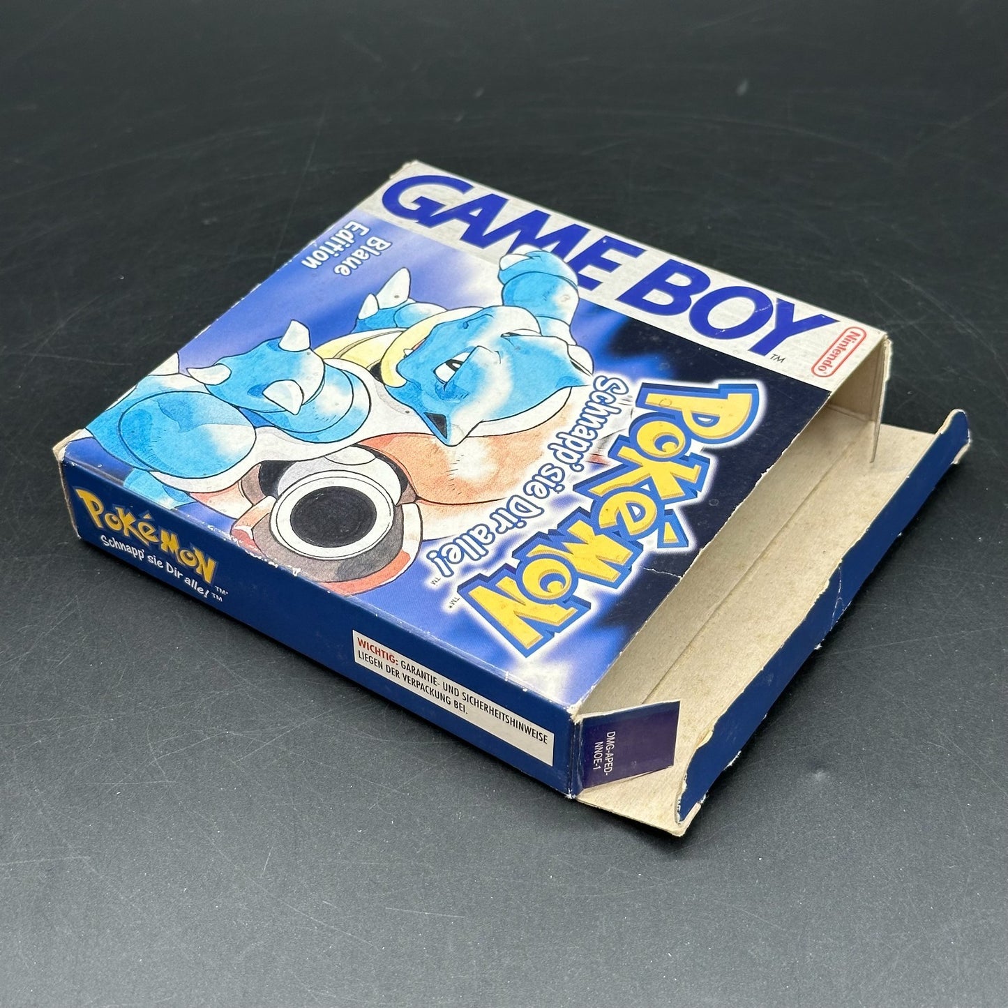 Pokémon Blaue Edition (Nintendo Game Boy) - Speicherbatt. neu ✅