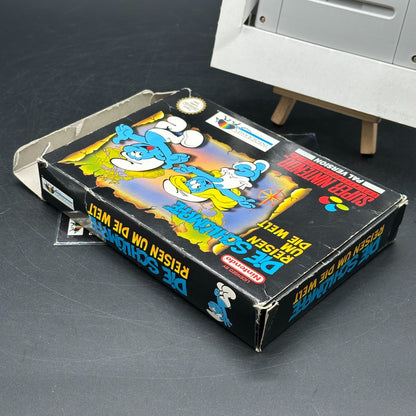 Die Schlümpfe reisen um die Welt (Super Nintendo, SNES) in OVP
