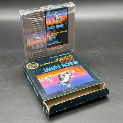 Nintendo Nes Spiel - Mach Rider Ovp Bienengräber Schutzhülle