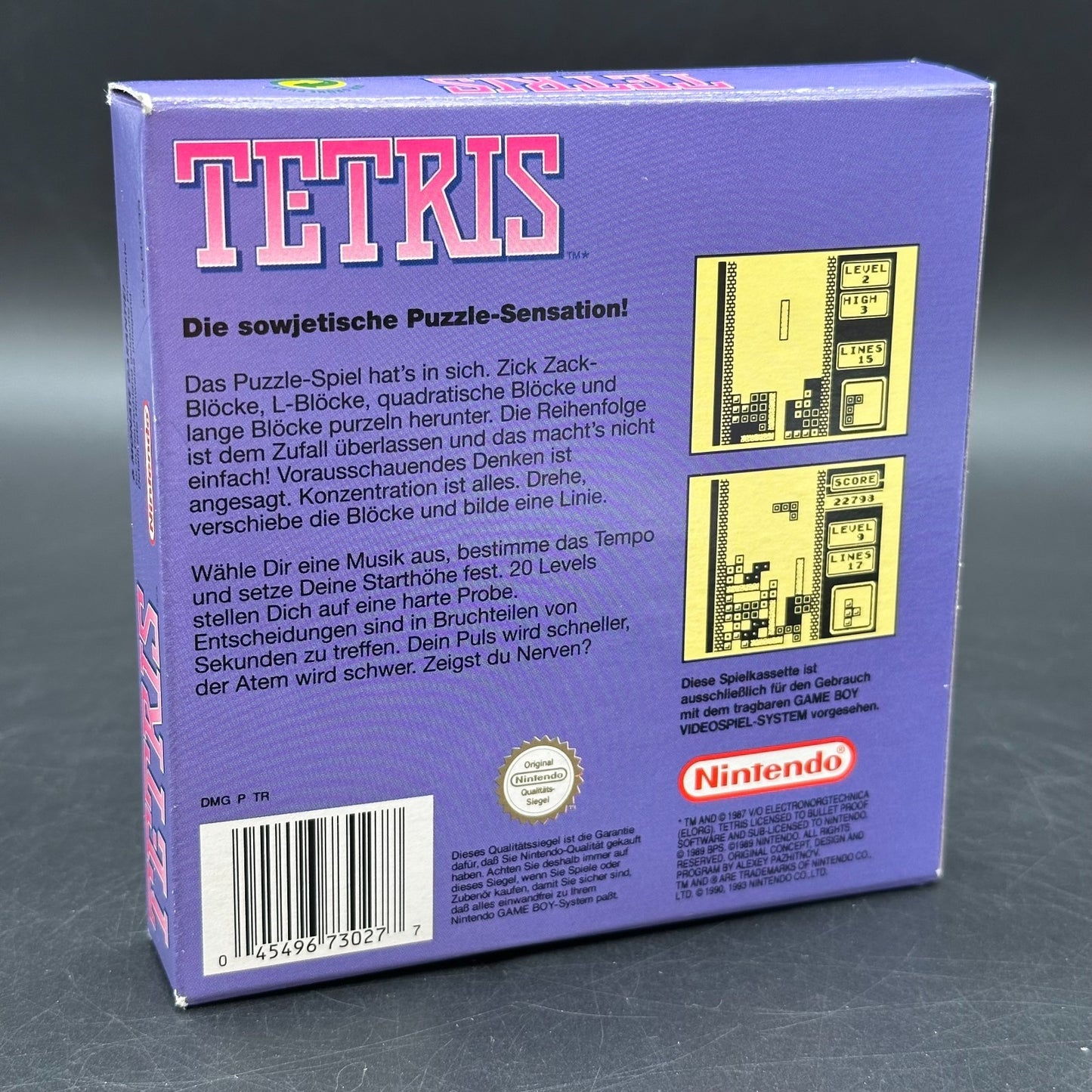 Tetris (Nintendo Game Boy) in OVP