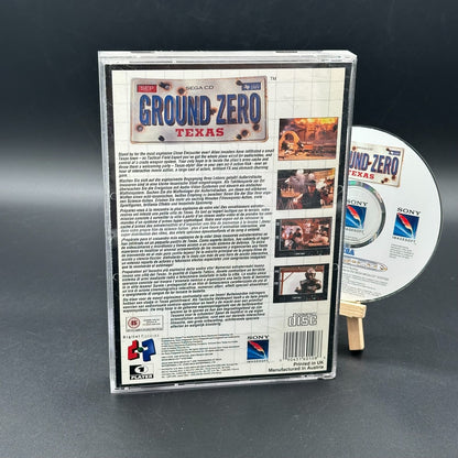 SEGA Mega-CD - Ground Zero Texas - Discs wie neu ✅