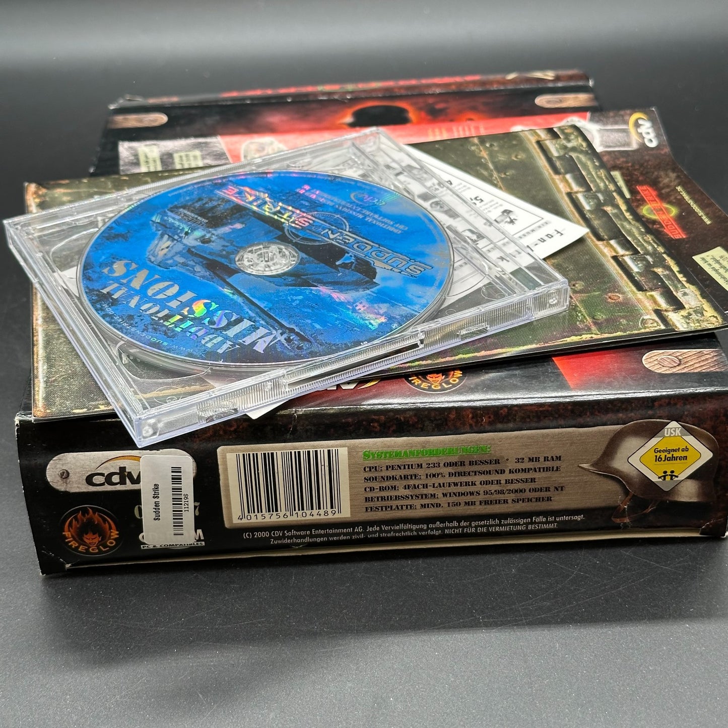 Sudden Strike - CDV Software 2000 - Big Box