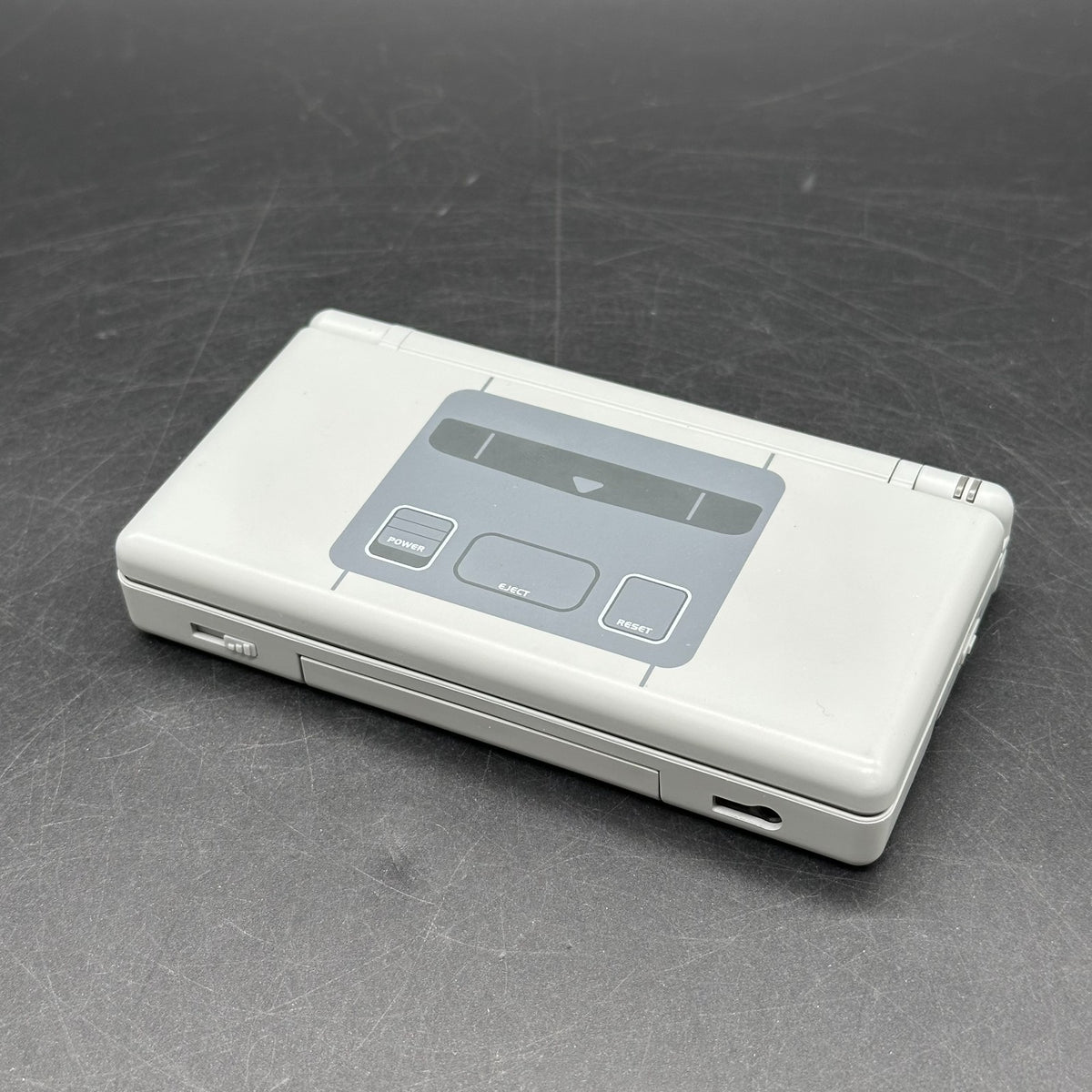 Nintendo DS Lite Konsole - Grau - Custom SNES Gehäuse