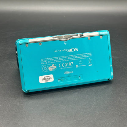Nintendo 3DS Handheld Konsole - Aqua Blau - ohne Netzteil