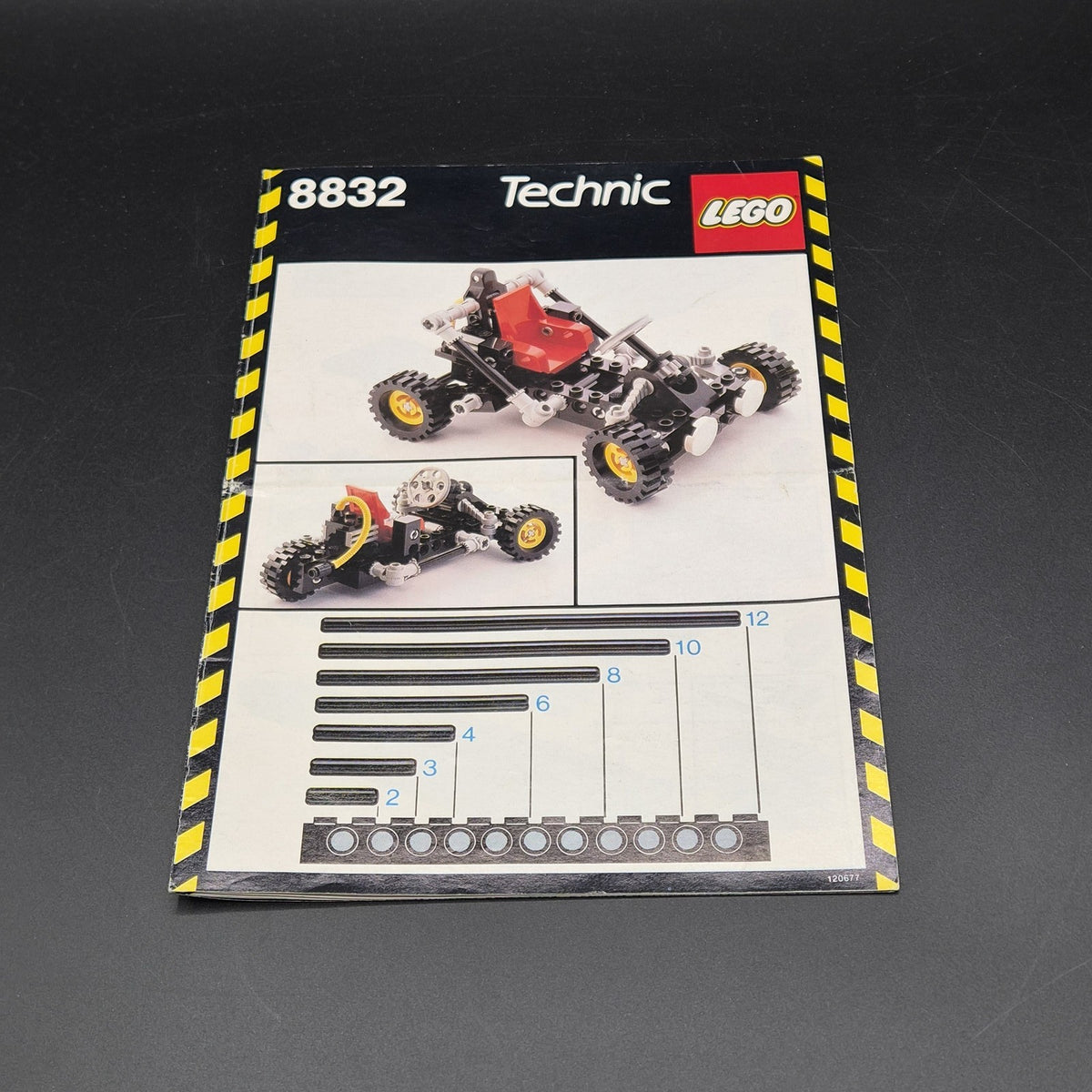 Original LEGO Technic 8832 Roadster Set inkl. Anleitung – Bild 3