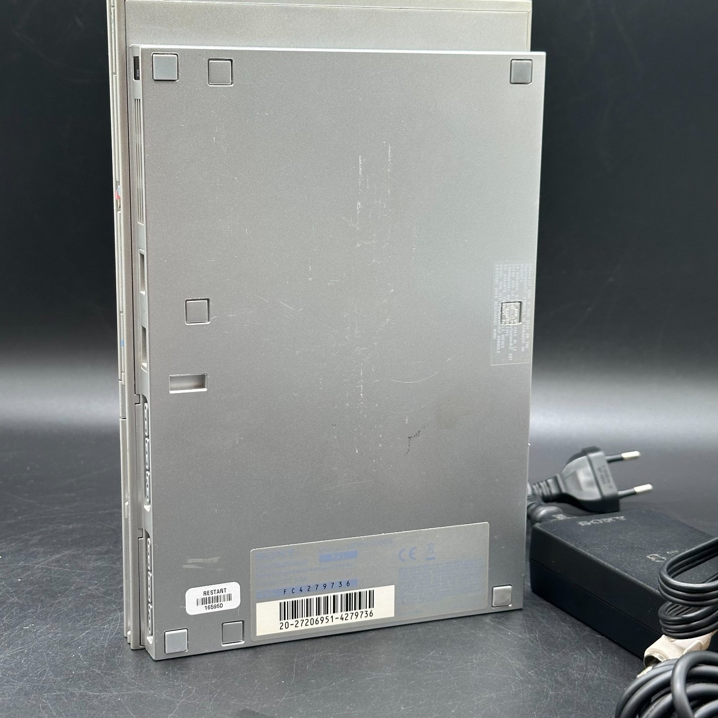 Sony Playstation 2 PS2 Silber Konsole Slim inkl. Controller