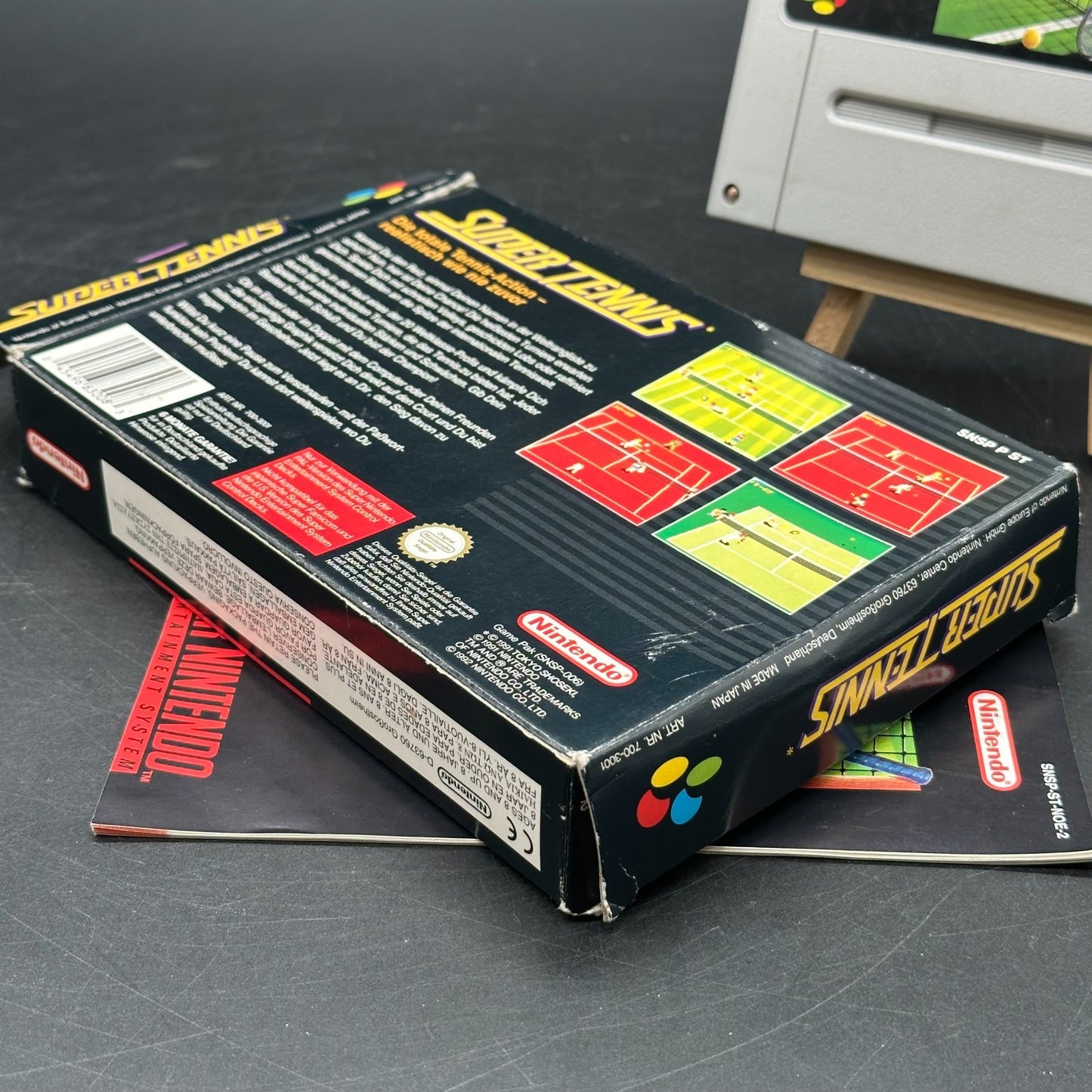 SNES Super Tennis - Super Nintendo, OVP