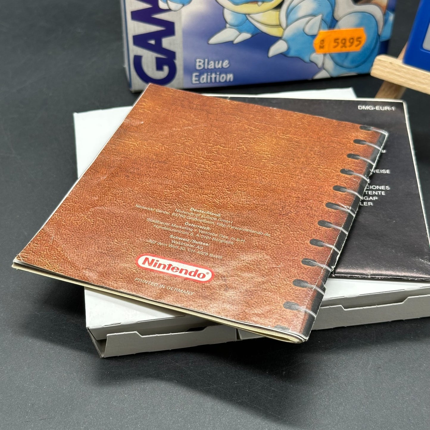 Pokémon Blaue Edition (Nintendo Game Boy) - Speicherbatt. neu ✅