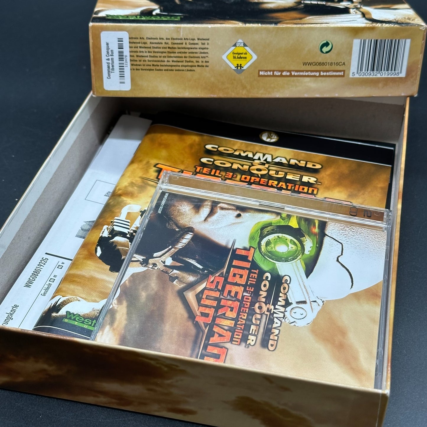 Command & Conquer 3: Operation Tiberian Sun - (PC Spiel 1999) (DE) OVP BIG BOX