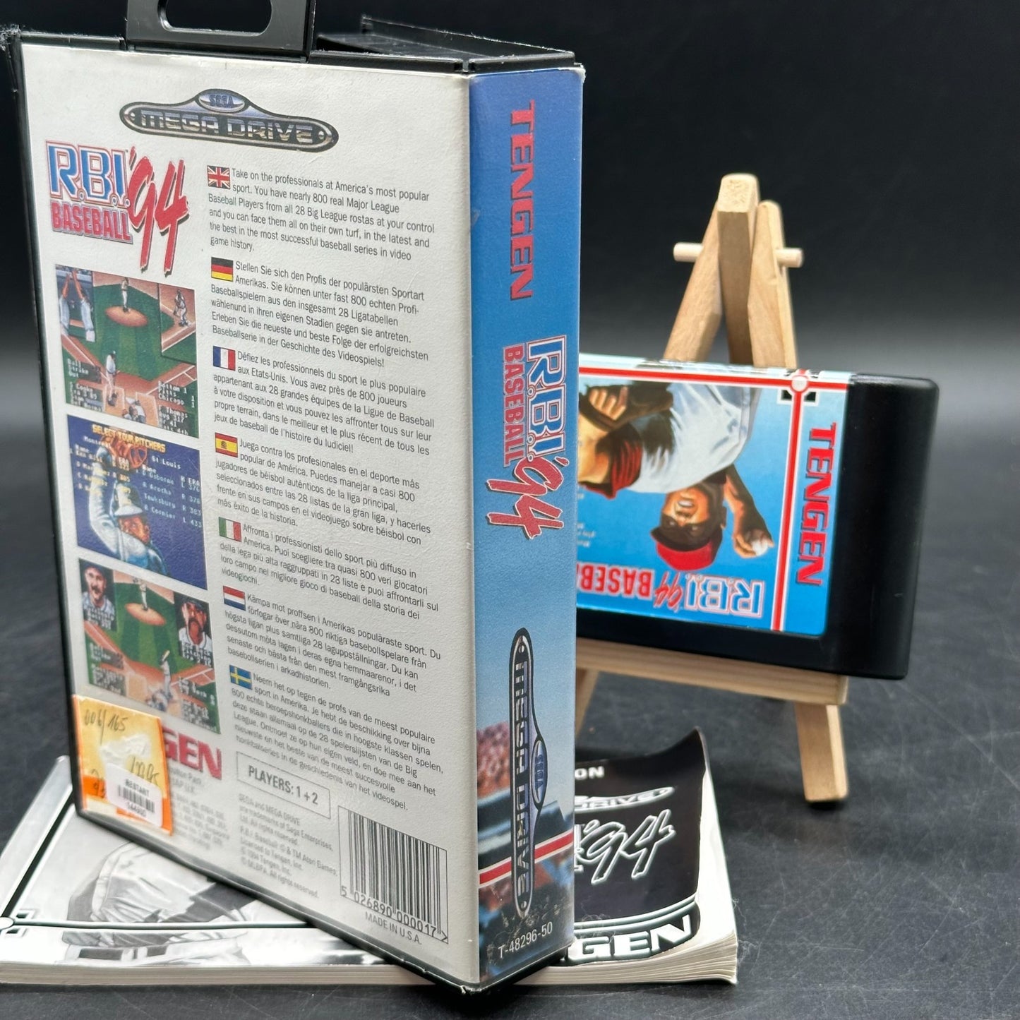 Sega Mega Drive Spiel: R.B.I. 94 Baseball - Zustand: Gut /R4F11