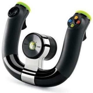 Xbox 360 Wireless Speed Wheel Lenkrad Controller Schwarz Original Microsoft
