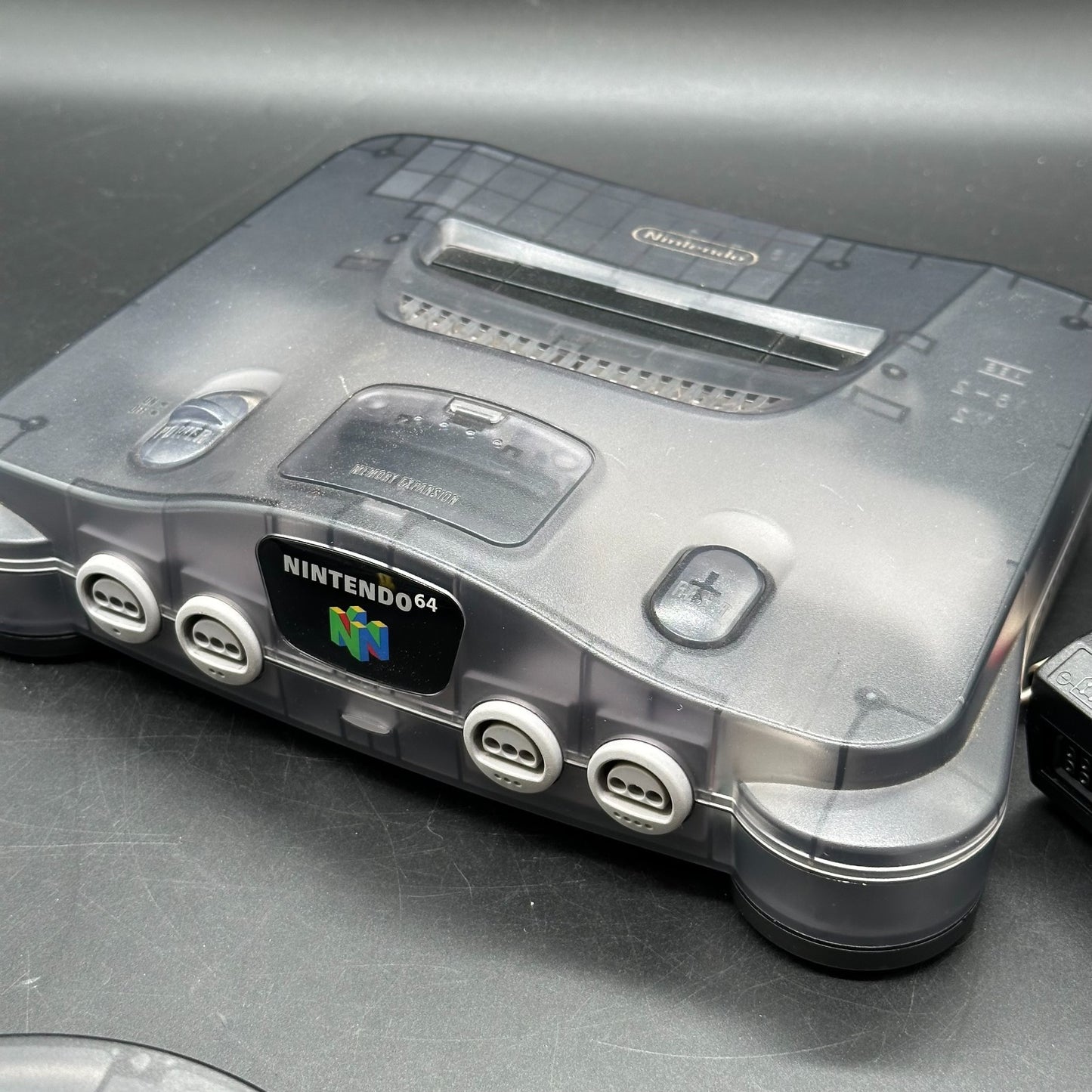 Nintendo 64 Spielekonsole - Smoke Grey inkl. Controller & Kabel