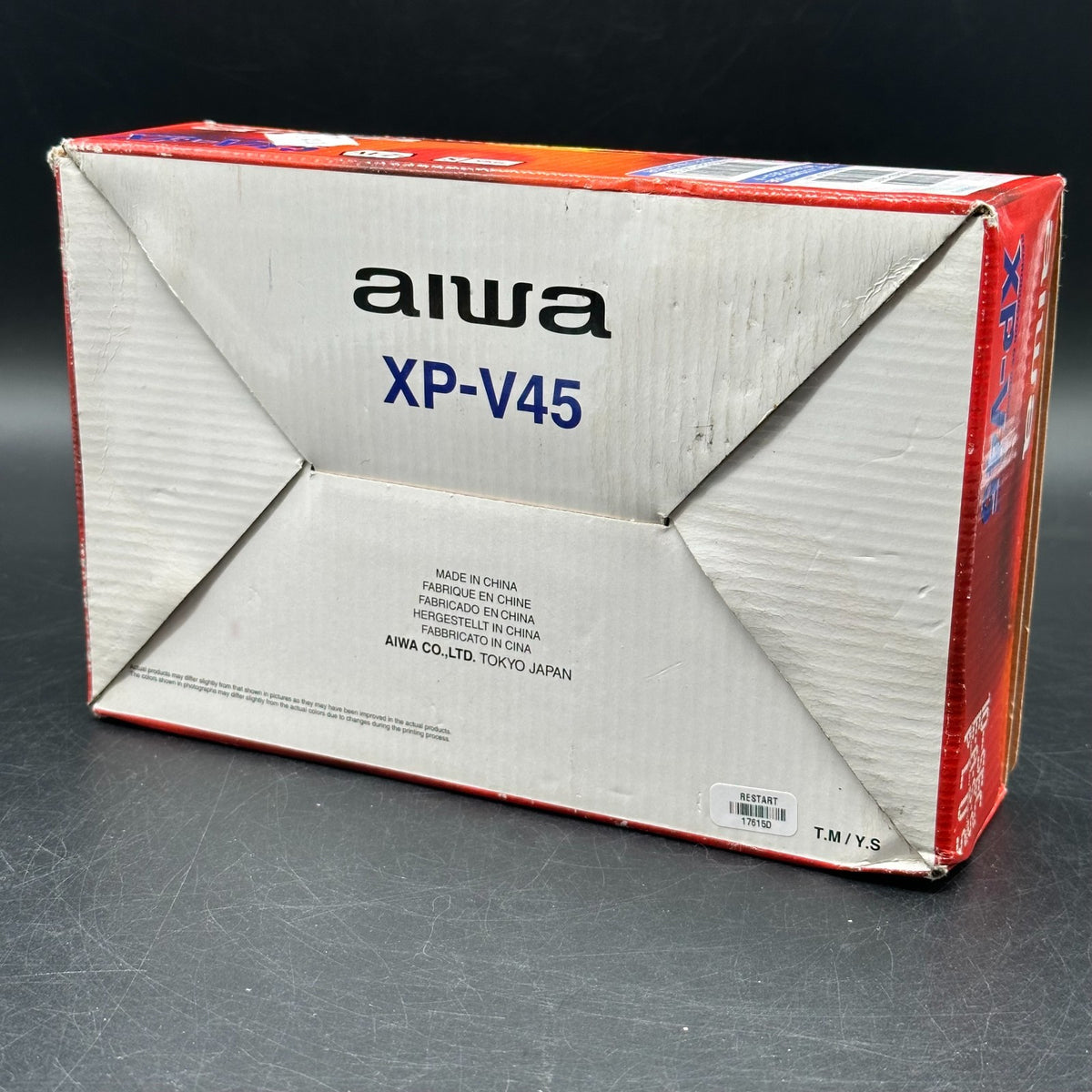 Aiwa XP-V45 CD-Player CD-Walkman - unbenutzt in OVP – Bild 3