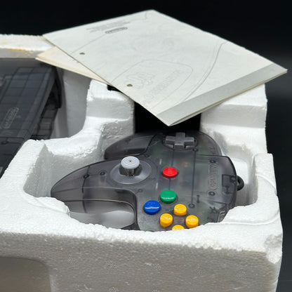 Nintendo 64 N64 Konsole Funtastic Smoke Grey in OVP