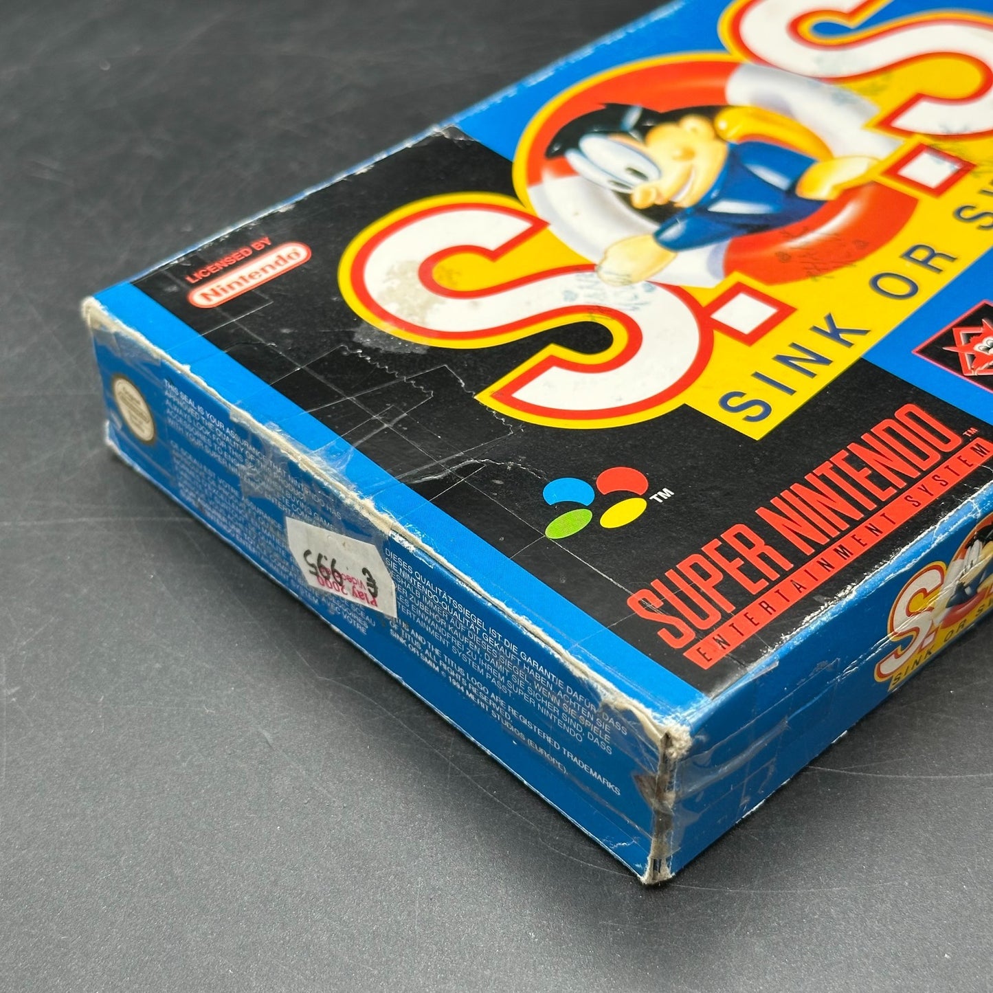 S.O.S. Sink or Swim - Super Nintendo SNES in OVP