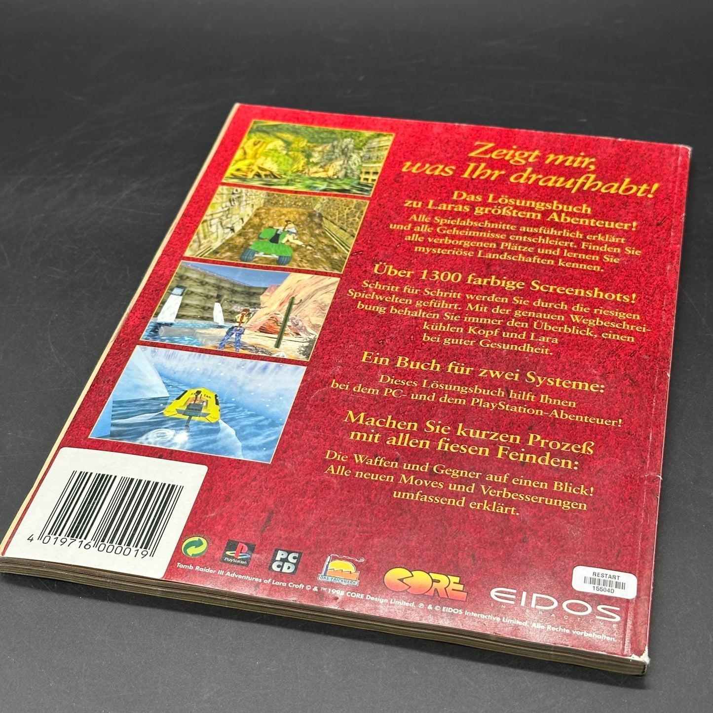 Tomb Raider III Lösungsbuch – Special Edition – deutsch