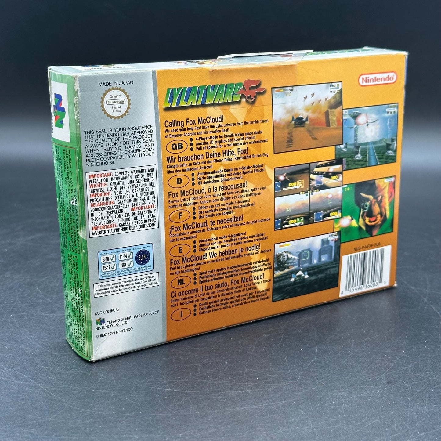 Lylat Wars (Nintendo 64, N64) in OVP