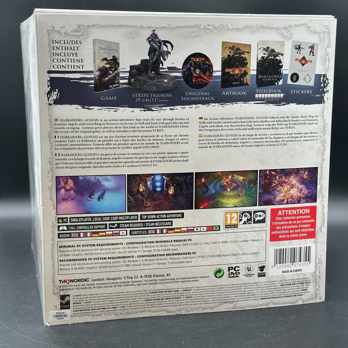 Darksiders Genesis Collector's Edition (PC) - ohne Spiel!