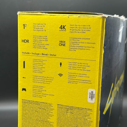 Xbox One X Cyberpunk 2077 Limited Edition Konsole in OVP