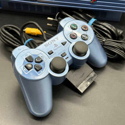 Sony PlayStation 2 PS2 Konsole - Aqua Blue SCPH-50004