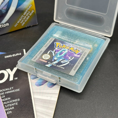 Pokémon Kristall-Edition in OVP (Nintendo Game Boy Color) Speicherbatt. neu ✅