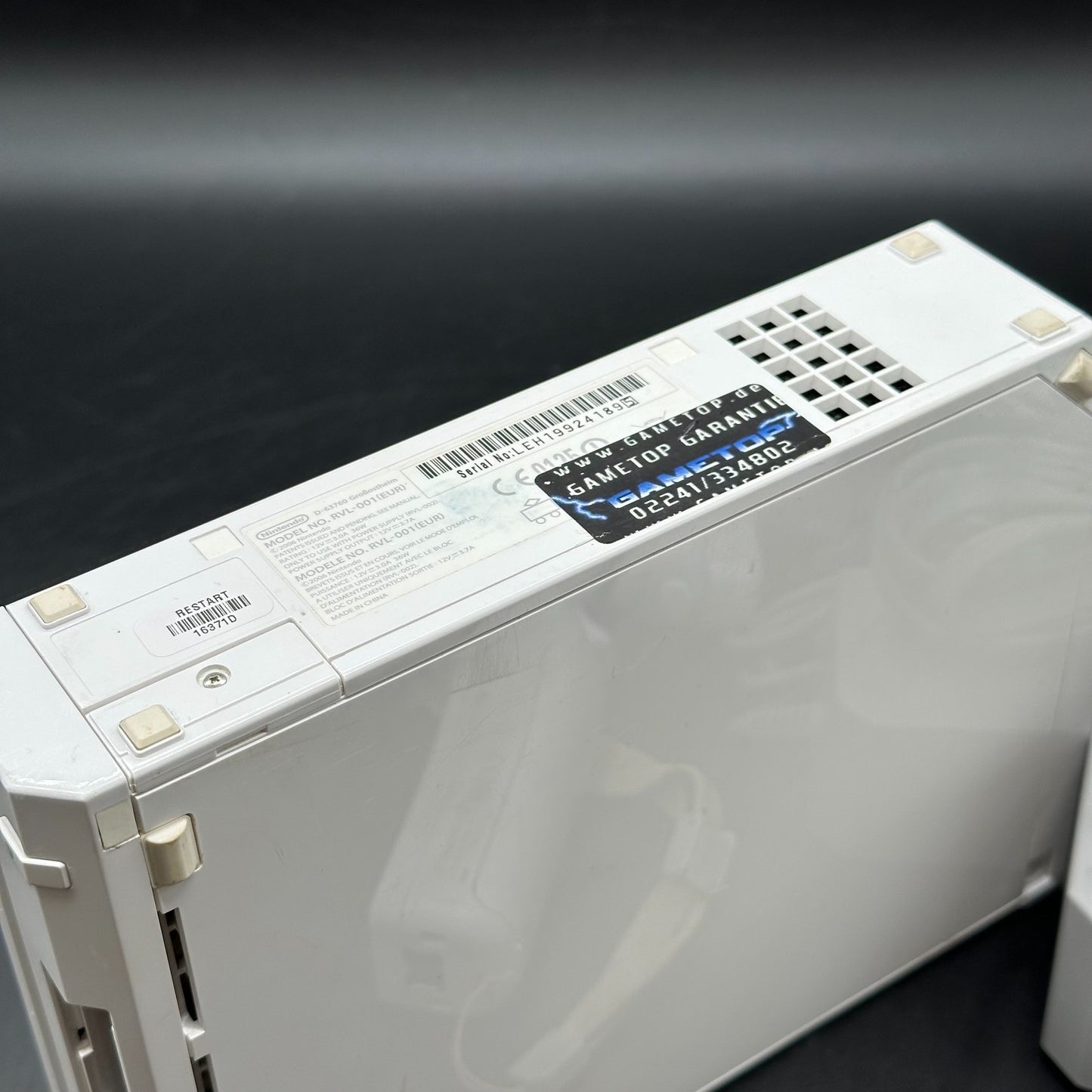 Nintendo Wii Konsole (RVL-001) weiß
