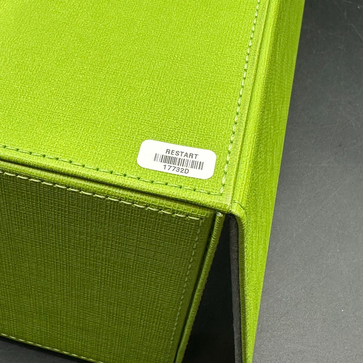Docsmagic - Premium Magnetic Tray Long Box Green/Grey Large - Card Deck Storage – Bild 3