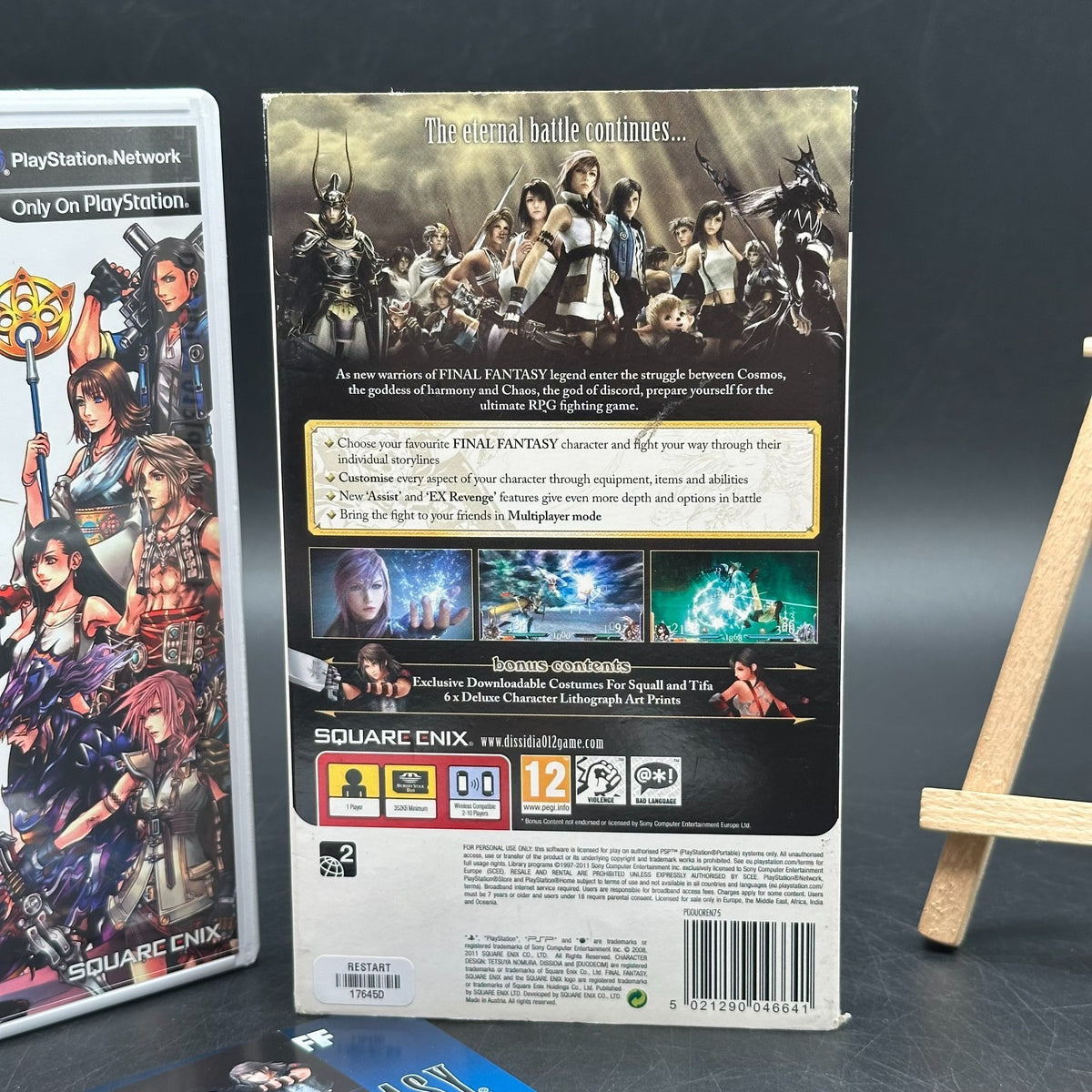 Dissidia 012: Final Fantasy - Legacy Edition (Sony PSP)