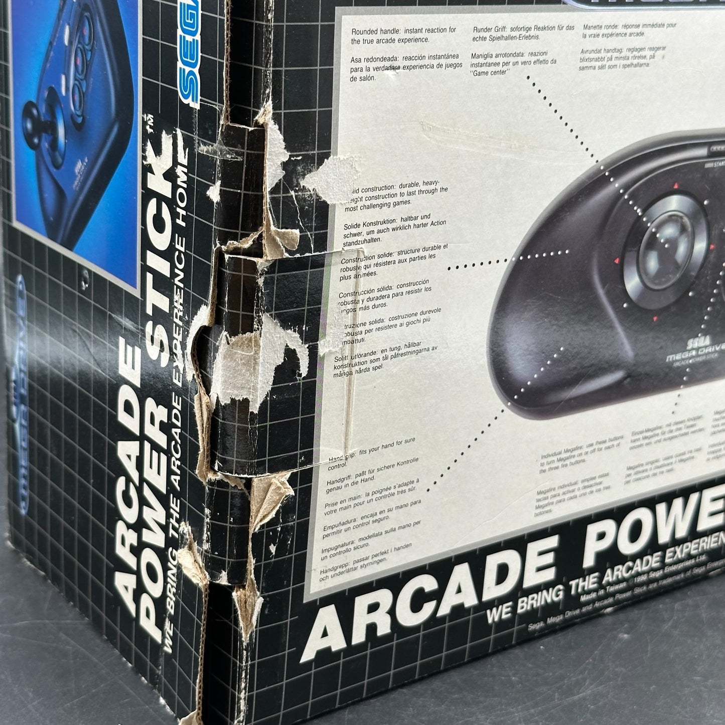 Sega Mega Drive Arcade Power Control Stick Controller in OVP