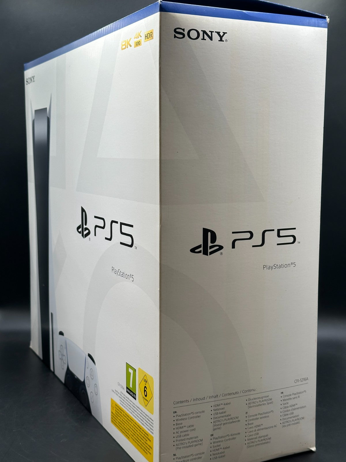 Sony Playstation 5 - 825GB - Disc Edition - Weiß - CFI-1216A mit Controller