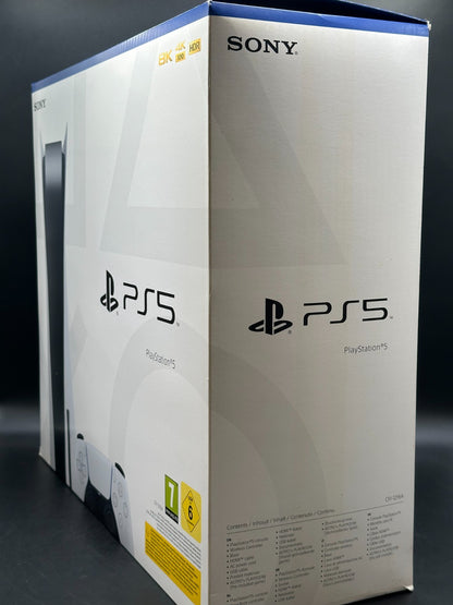 Sony Playstation 5 - 825GB - Disc Edition - Weiß - CFI-1216A mit Controller