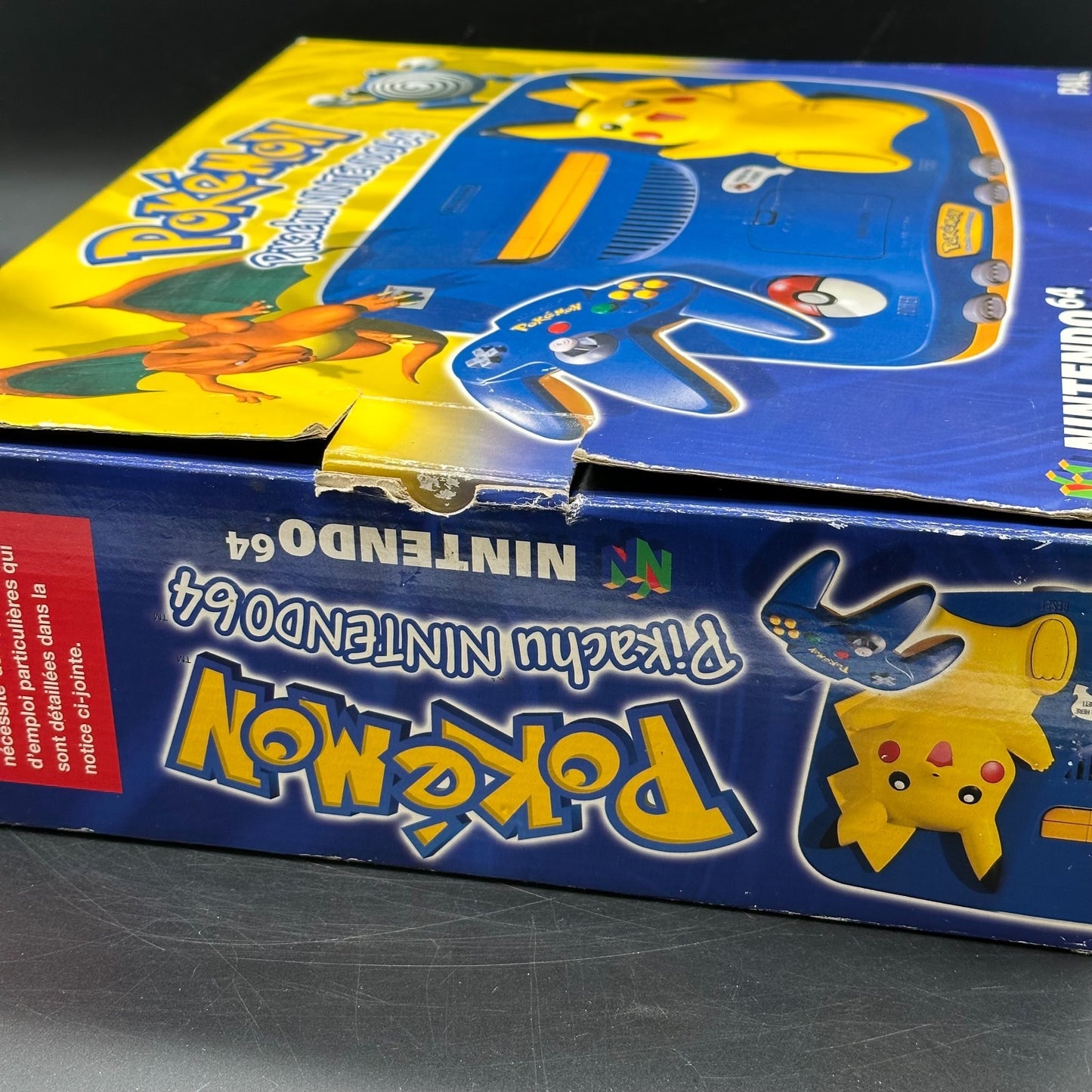 Nintendo 64 Konsole - N64 Pikachu Edition inkl. Controller, OVP & Expansion Pak