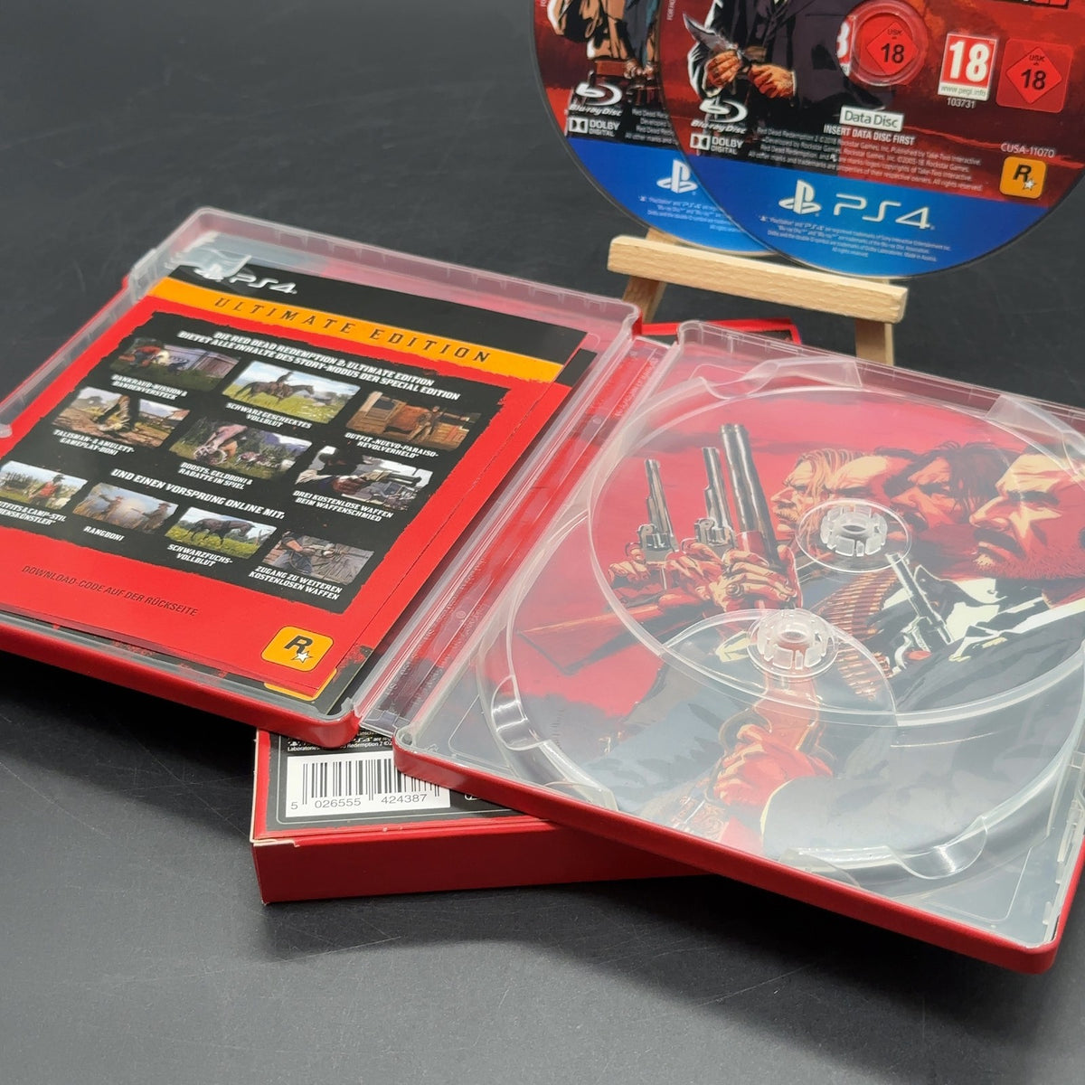 Red Dead Redemption 2 Sony PlayStation 4 PS4 PAL Spiel OVP Ultimate Edition 2018 – Bild 3