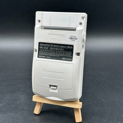 Nintendo Game Boy Color Konsole - IPS LCD Screen - Weiß