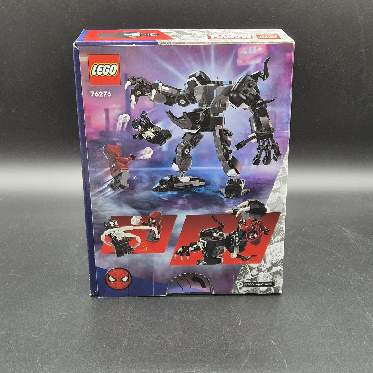 Original LEGO Marvel 76276 Venom Mech Armour vs. Miles Morales Set OVP – Bild 3