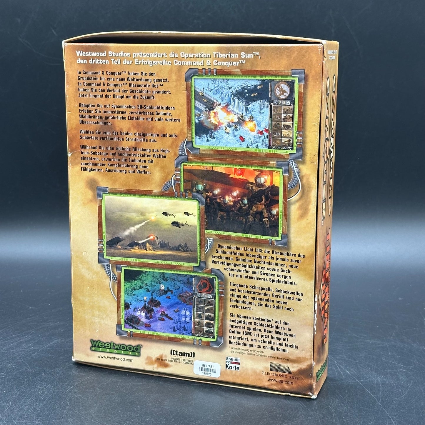 Command & Conquer 3: Operation Tiberian Sun - (PC Spiel 1999) (DE) OVP BIG BOX