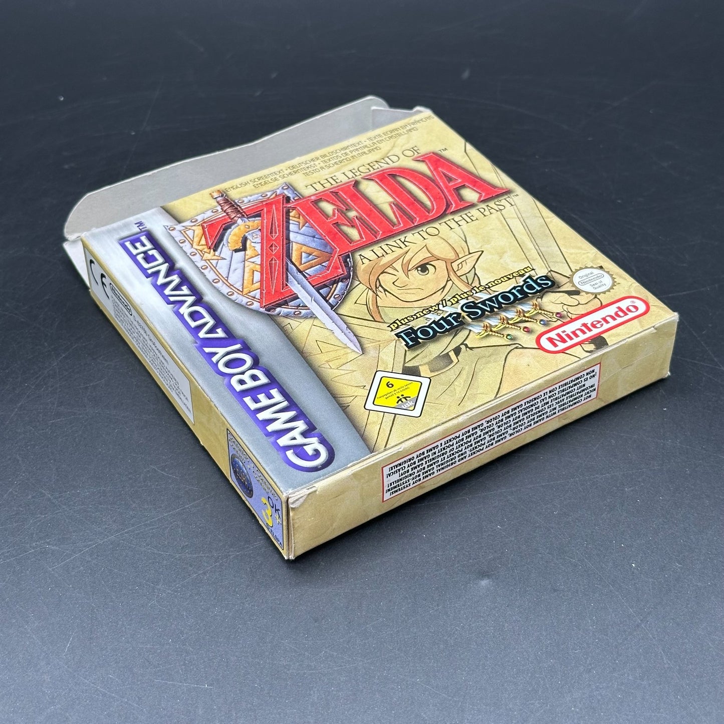 Zelda A Link to the Past + Four Swords (Game Boy Advance) Speicherbatt. neu ✅