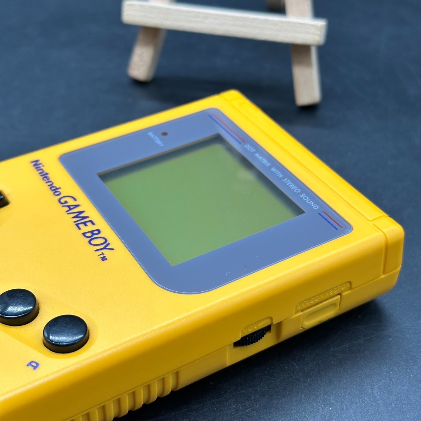 Nintendo Game Boy Classic Konsole DMG-01 - gelb - Scheibe neu ✅