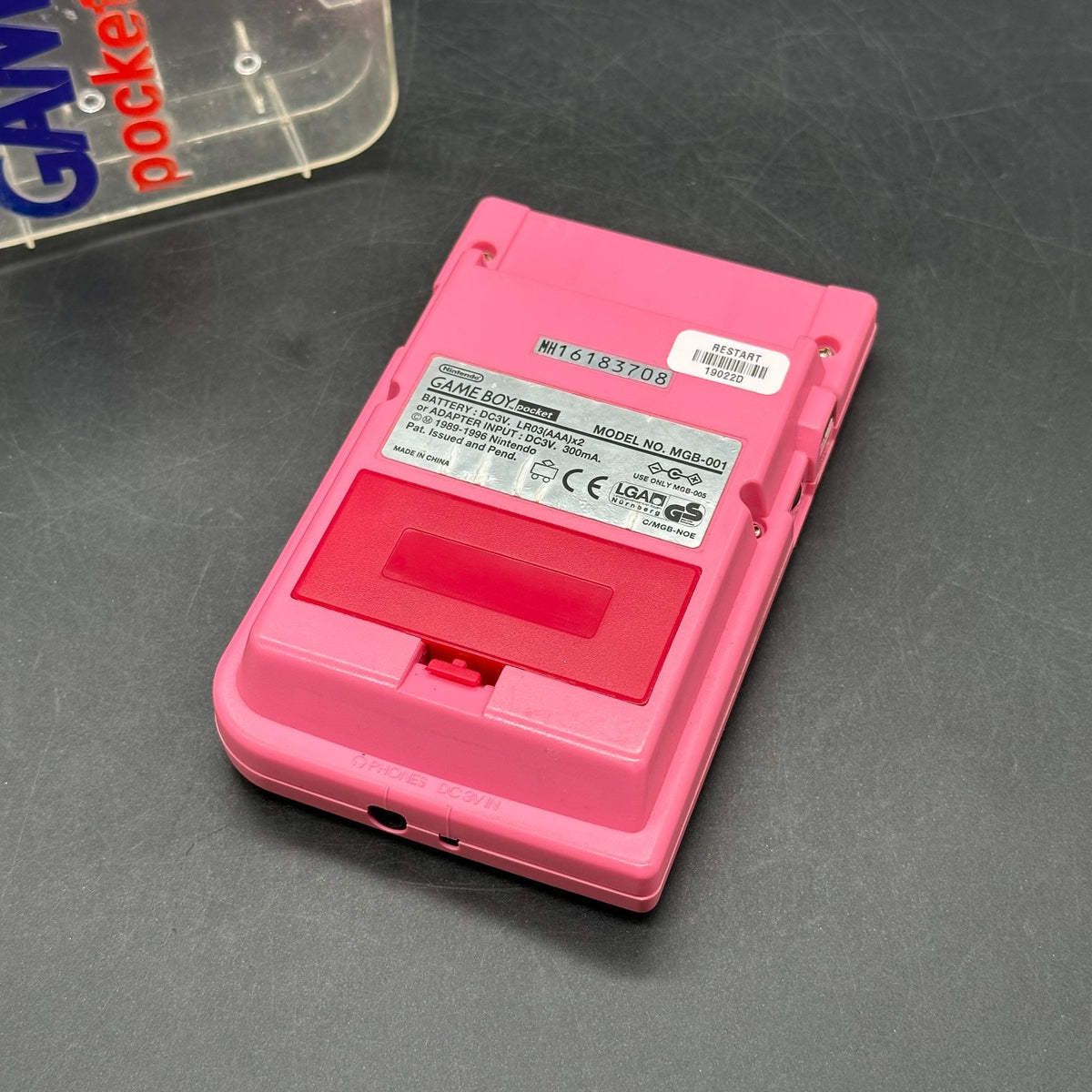 Nintendo Game Boy Pocket | Rosa | Handheld-Spielkonsole inkl. Case – Bild 3