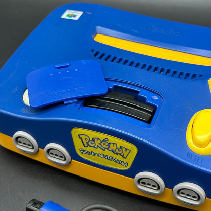 Nintendo 64 N64 Konsole - Pikachu Edition - inkl. Controller (Stick sehr gut)