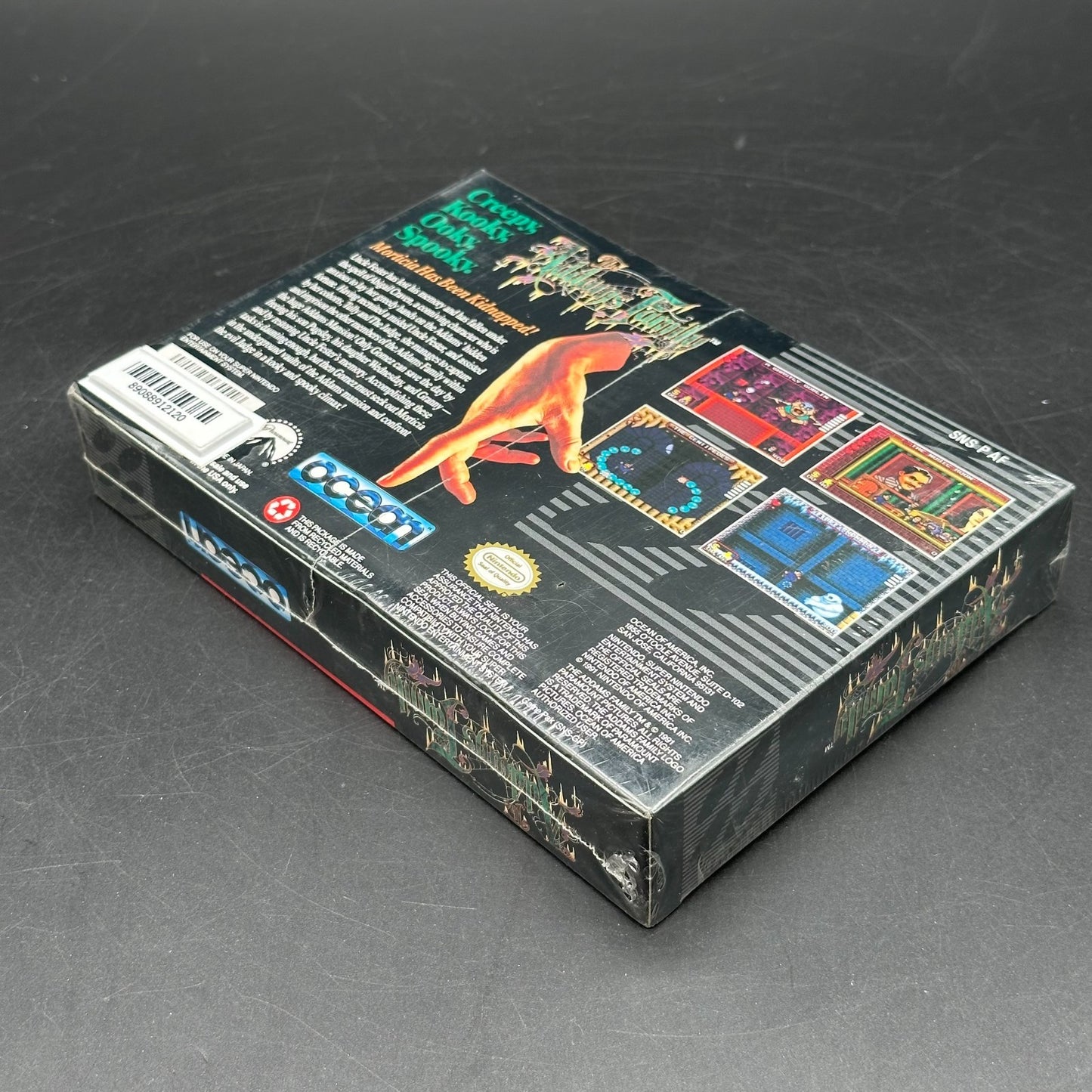 The Addams Family (Super Nintendo, SNES) Sealed NTSC
