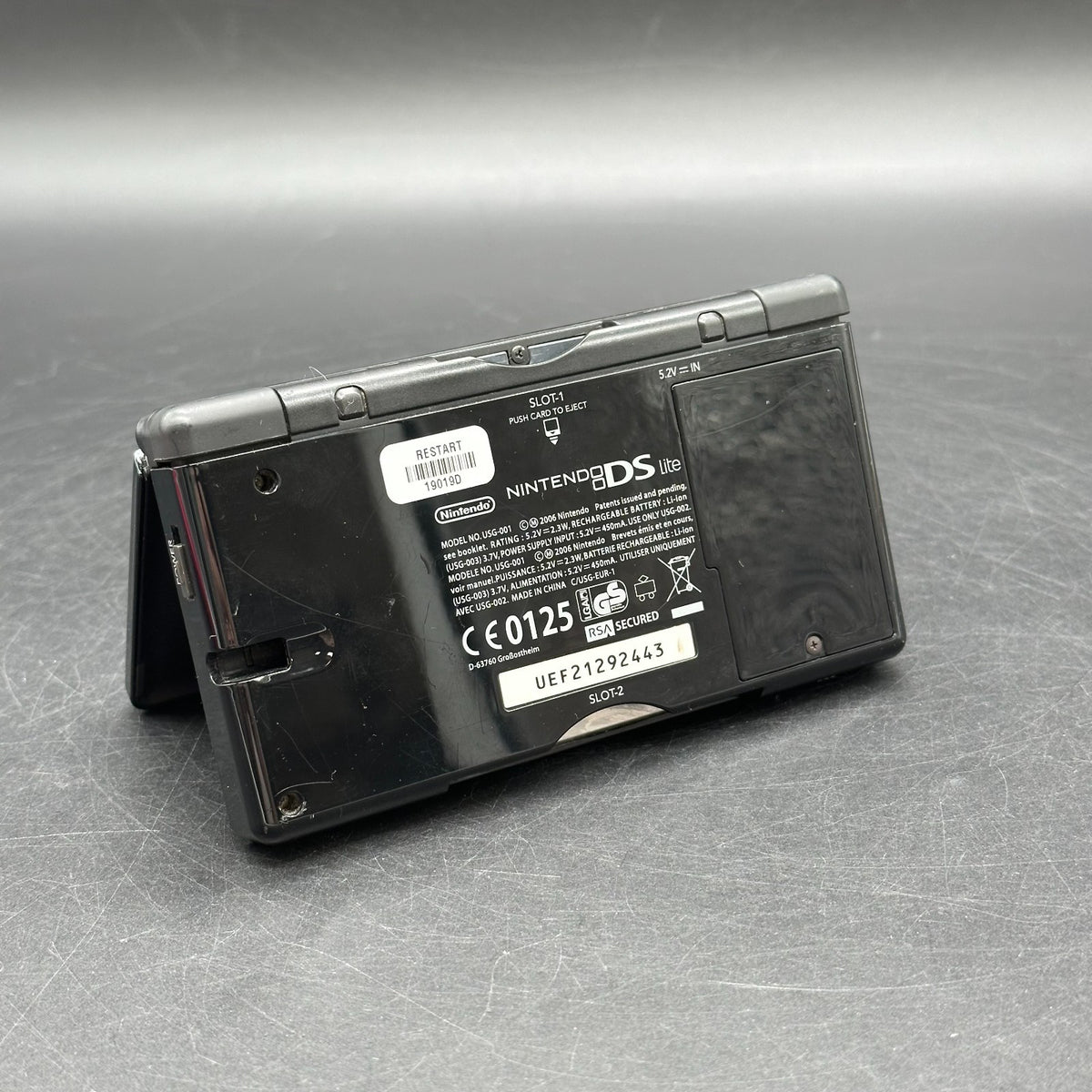 Nintendo DS Lite Konsole - Schwarz – Bild 4